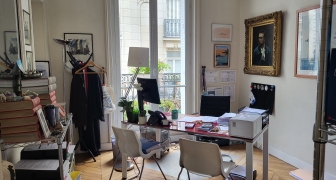 Un bureau en sous-location avenue Niel, Paris 17ème